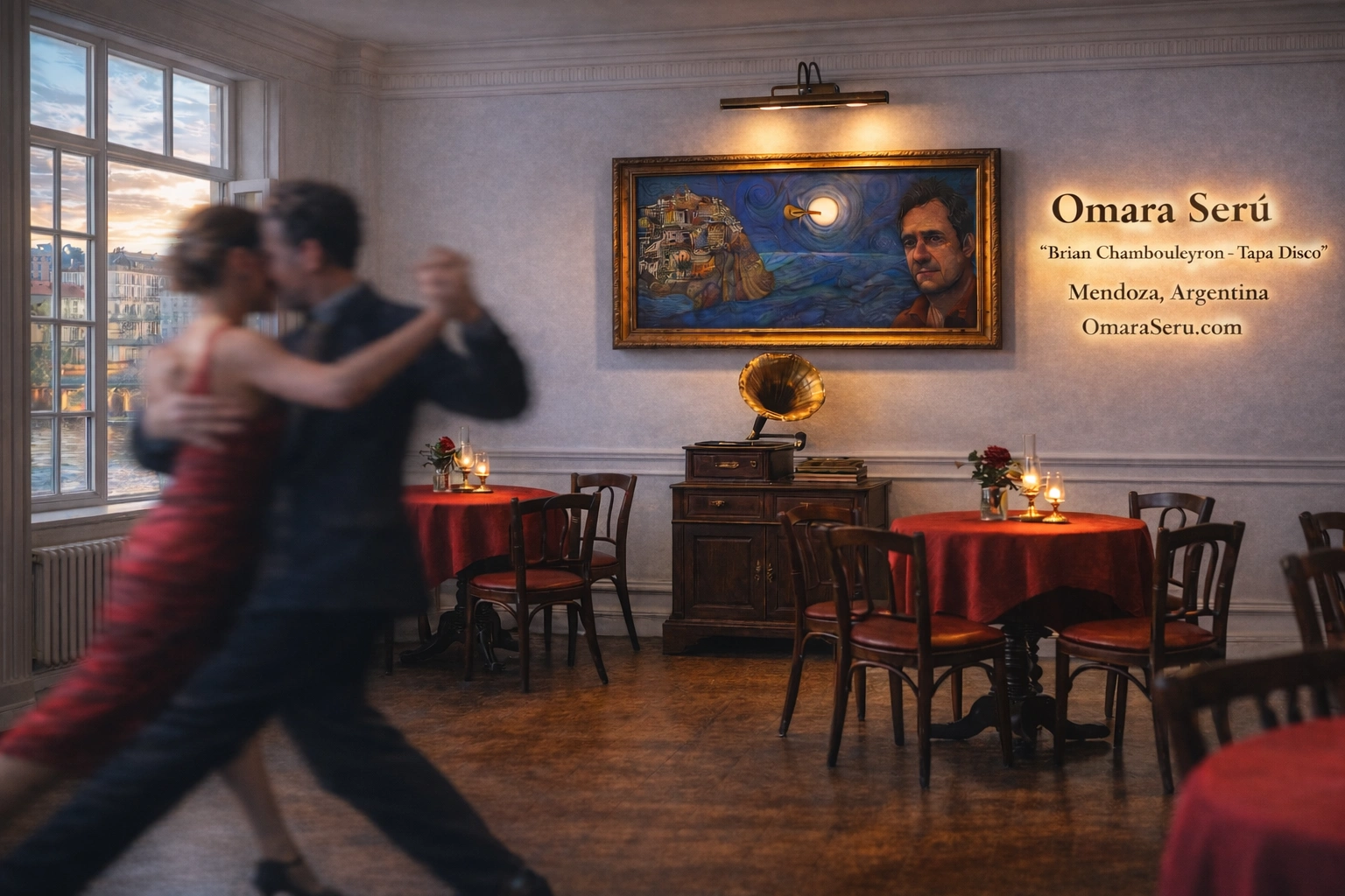 Brian Chambouleyron Tapa Disco — artwork by Omara Seru